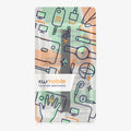 kwmobile Replacement Strap Compatible with Xiaomi Mi Band 10 / Mi Band 9 / 8 Strap - Fitness Tracker Band with Magnetic Clasp