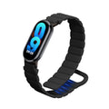 kwmobile Replacement Strap Compatible with Xiaomi Mi Band 10 / Mi Band 9 / 8 Strap - Fitness Tracker Band with Magnetic Clasp