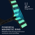 kwmobile Replacement Strap Compatible with Xiaomi Mi Band 10 / Mi Band 9 / 8 Strap - Fitness Tracker Band with Magnetic Clasp
