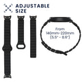 kwmobile Replacement Strap Compatible with Xiaomi Mi Band 10 / Mi Band 9 / 8 Strap - Fitness Tracker Band with Magnetic Clasp