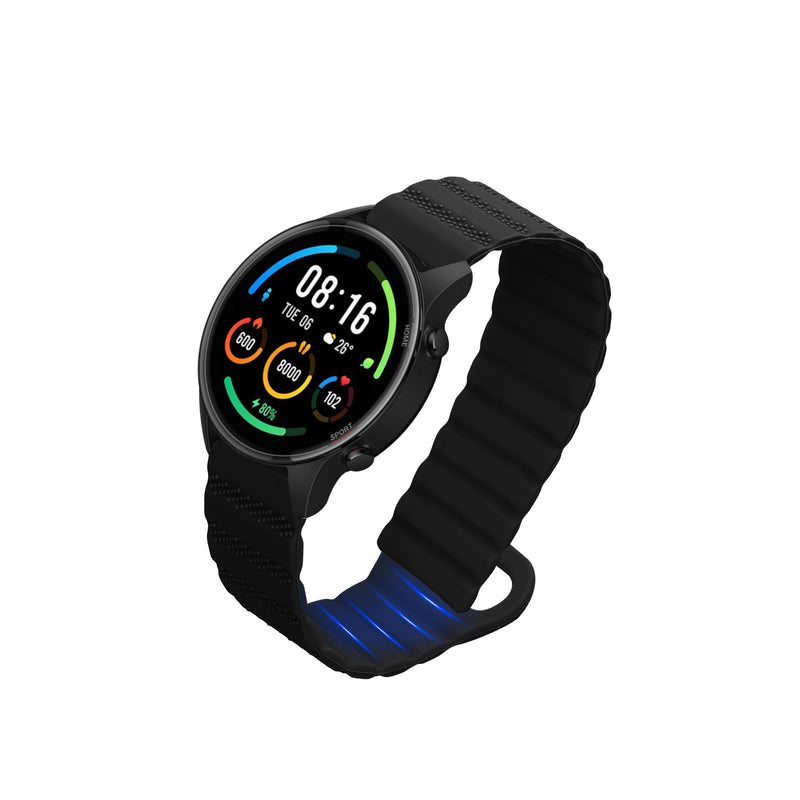 kwmobile Replacement Strap Compatible with Xiaomi Mi Watch Color Sport / S1 Active - Fitness Tracker Band with Magnetic Clasp