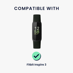 kwmobile Ersatzarmband kompatibel mit Fitbit Inspire 3 Fitnesstracker Band mit Magnetverschluss - [dsg01] - Sonstiges