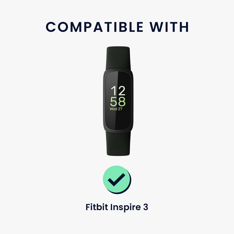 kwmobile Replacement Band compatible with Fitbit Inspire 3 Fitness Tracker Strap with Magnetic Closure