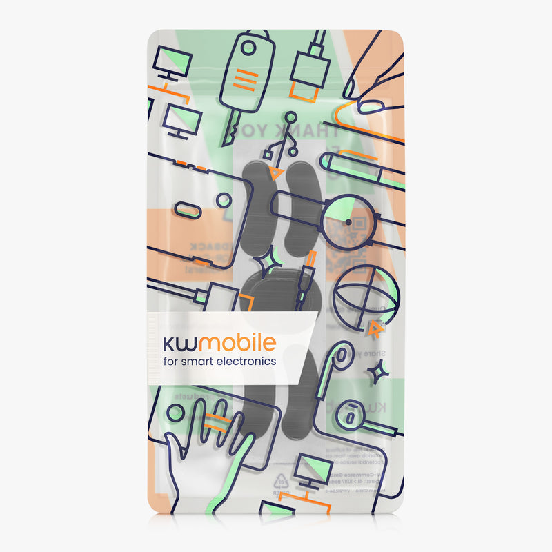 kwmobile Mouse Feet Sticker compatible with Logitech M650 Wireless Replacement Gliders Mouse Feet precisely fitting Mouse Glides