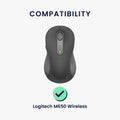kwmobile Mouse Feet Sticker compatible with Logitech M650 Wireless Replacement Gliders Mouse Feet precisely fitting Mouse Glides