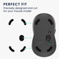 kwmobile Mouse Feet Sticker compatible with Logitech M650 Wireless Replacement Gliders Mouse Feet precisely fitting Mouse Glides