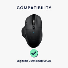 kwmobile Mouse Feet Sticker kompatibel mit Logitech G604 LIGHTSPEED Ersatz Glider Mausfüße passgenau Maus Glides