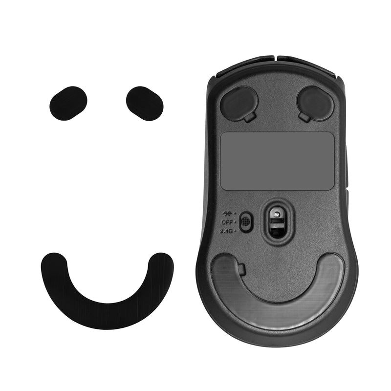 kwmobile Mouse Feet Stickers compatible with SteelSeries Rival 3 Replacement Gliders - Precisely Fitting Mouse Feet - Mouse Glides