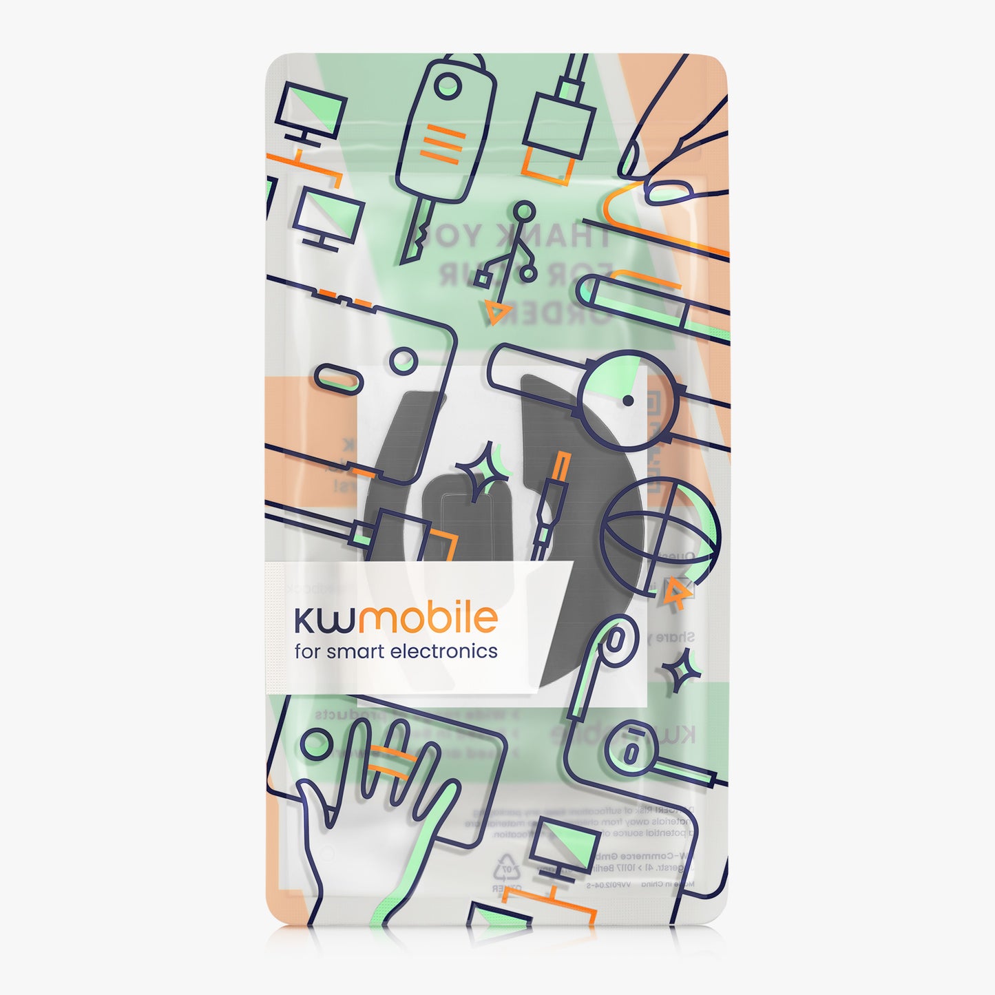 kwmobile Mouse Feet Sticker compatible with Razer Viper 8k HZ Replacement Gliders Mouse Feet Precision Fit Mouse Glides