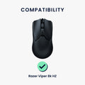 kwmobile Mouse Feet Sticker compatible with Razer Viper 8k HZ Replacement Gliders Mouse Feet Precision Fit Mouse Glides