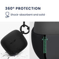 kwmobile Case compatible with JBL Tune Flex Headphone Case Cover with Hand Strap