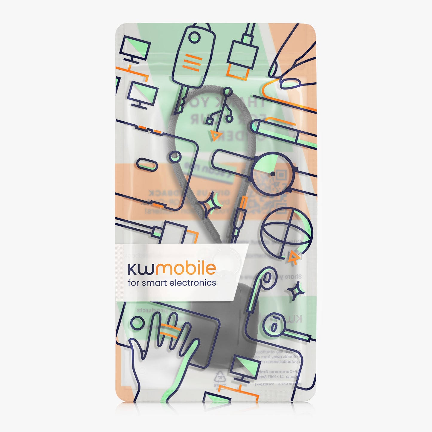 kwmobile Case Compatible with Anker Soundcore K20i Headphones