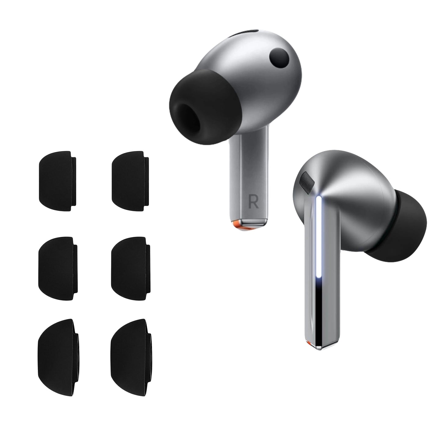 Earpads compatible with Samsung Galaxy Buds 3 Pro / Galaxy Buds 4 Pro