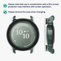 kwmobile Glass Case for Garmin Lily 2 Active Protective Cover Full Body Fitness Tracker Case Set