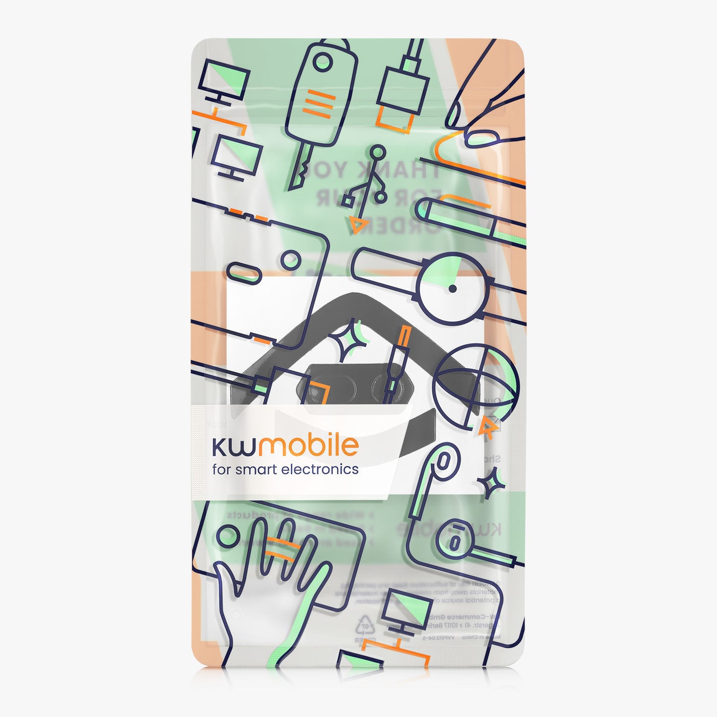 kwmobile Mouse Feet Stickers Compatible with Alienware AW610M / AW510M Replacement Gliders - Precision-fit Mouse Feet - Mouse Glides