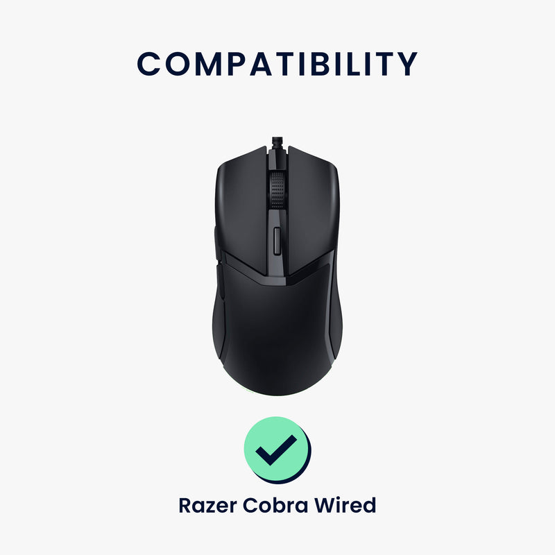 kwmobile Mouse Feet Sticker compatible with Razer Cobra Wired Replacement Glider Mouse Feet precisely fitting Mouse Glides