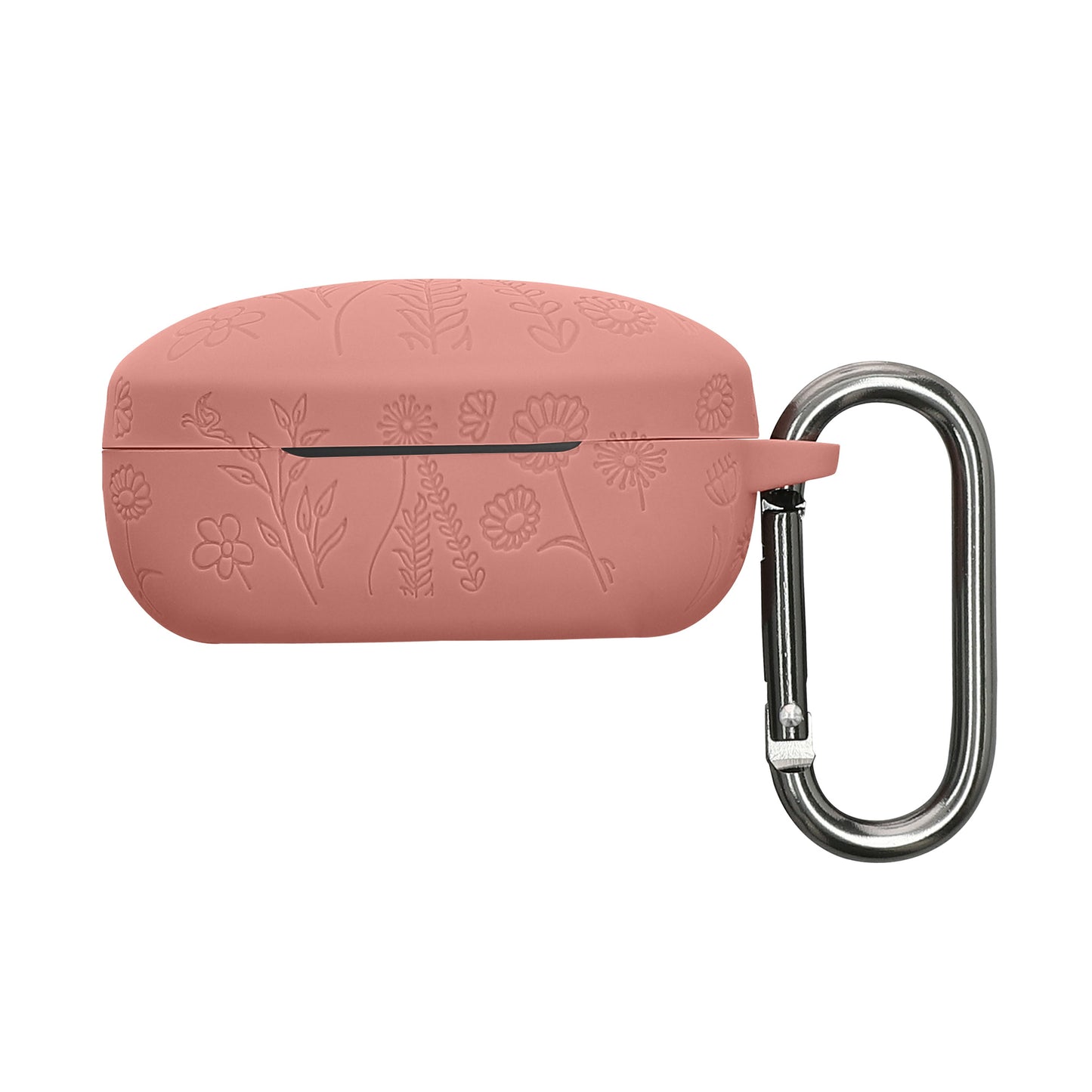kwmobile Case for Anker Soundcore Life P2 mini Cover - Headphone Protective Case with Carabiner