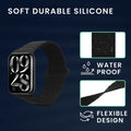 kwmobile Replacement Strap Compatible with Xiaomi Smart Band 8 Pro / Band 9 Pro / Redmi Watch 5 / Redmi Watch 4 - Fitness Tracker with Magnetic Closure