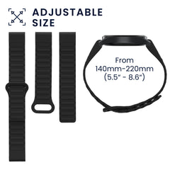 kwmobile Ersatzarmband kompatibel mit Garmin Fenix 8 47mm / Fenix E 47mm / Fenix 7 / 7 Pro / EPIX 2 Armband