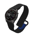 kwmobile Replacement Strap Compatible with Garmin Fenix 8 43mm / Fenix 7S / 7S Pro / 7S Solar / Instinct 2S Fitness Tracker Band Magnetic Clasp