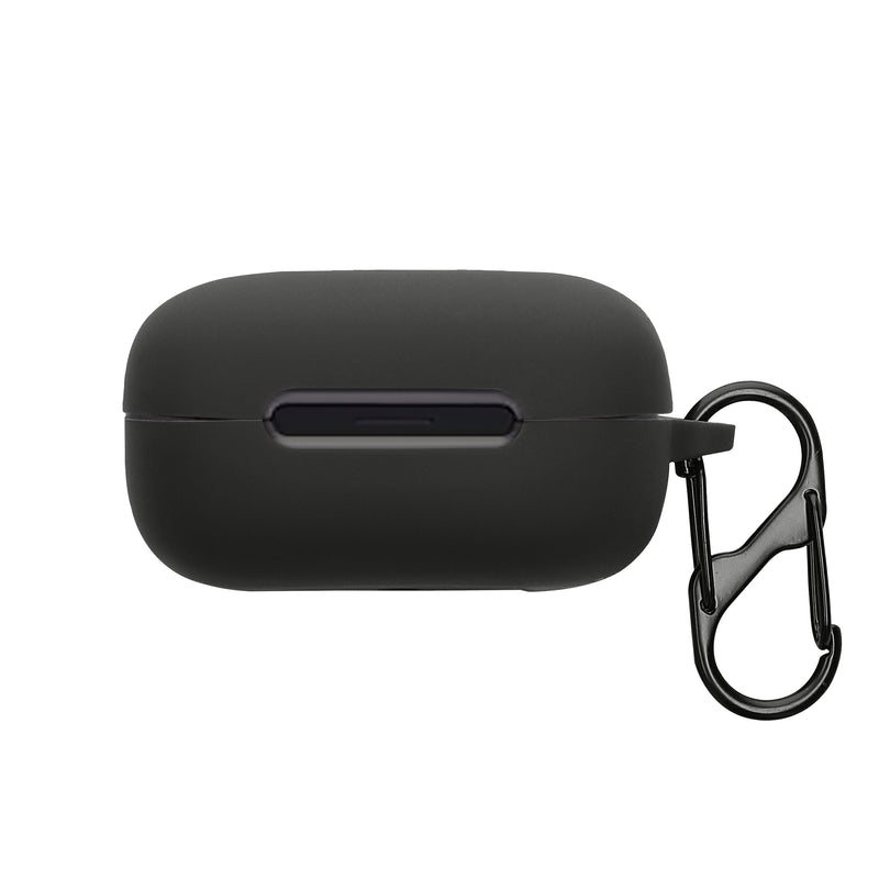 kwmobile Hülle kompatibel mit Anker Soundcore C40i Kopfhörer - Silikon Schutzhülle Etui Case Cover Schoner in Schwarz Schwarz  