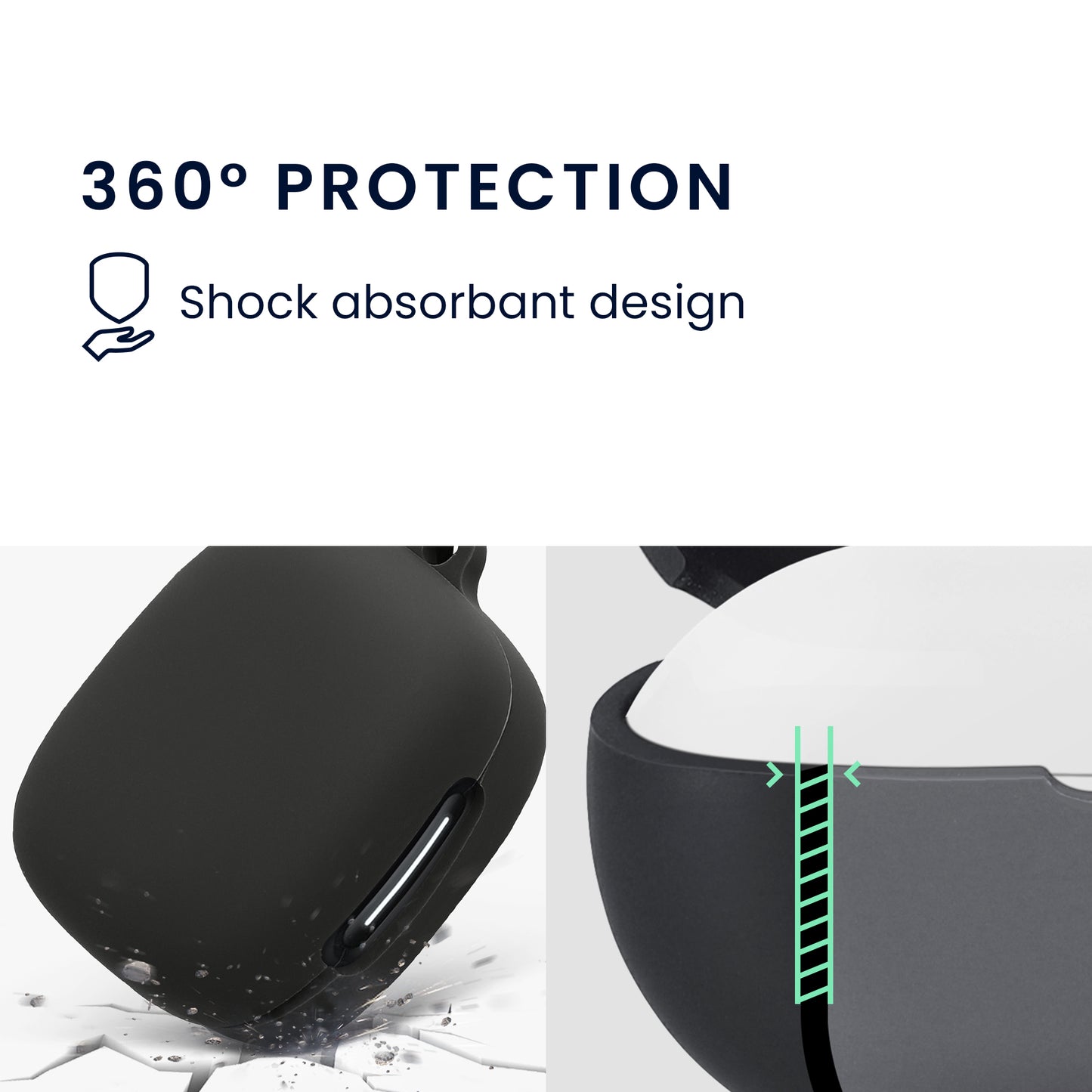 kwmobile Case Compatible with Anker Soundcore C40i Headphones
