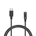 kwmobile USB C Ladekabel kompatibel mit Polar Pacer / Pacer Pro - Kabel Charger - Smart Watch Typ C Ersatzkabel - Fitnesstracker Aufladekabel Schwarz  