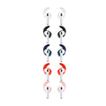kwmobile 5 Ear Holders Compatible with Apple Airpods 4 - Ear Hooks