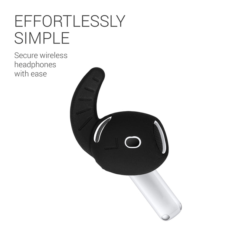 kwmobile 5 Ear Holders Compatible with Apple Airpods 4 - Ear Hooks