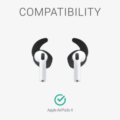 kwmobile 5 Ohrhalter kompatibel mit Apple Airpods 4 - Ohrbügel Ohrhaken - Mehrfarbig - Sonstiges