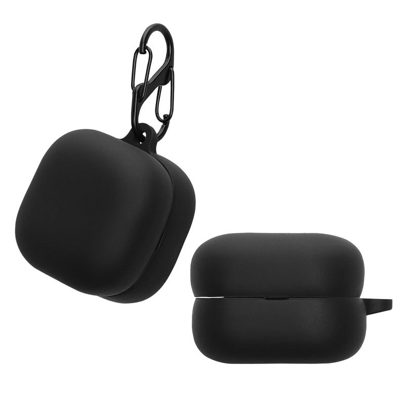 kwmobile Hülle kompatibel mit Sony LinkBuds Fit WF-LS910N Hülle - Kopfhörer Case - TPU Silikon Cover - Schutzhülle in Schwarz Schwarz  