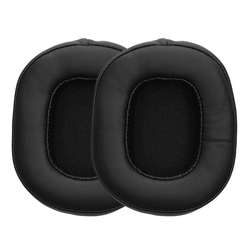 kwmobile 2x Ohr Polster für Razer BlackShark V2 X Ohrpolster - Ersatz Ohrpolster - Kopfhörer Ersatzteile - Kopfhörer Ersatzpolster für Over Ear Headphones Schwarz  