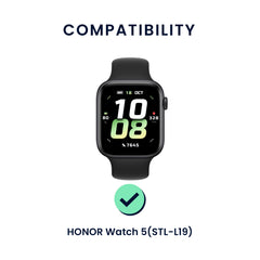 kwmobile Uhrenarmband für HONOR Watch 5 (STL-L19) Armband Fitnesstracker Band Set Ersatzarmband Smartwatch - Sonstiges