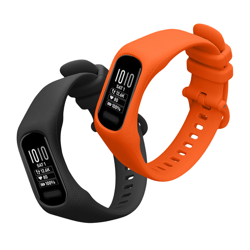 kwmobile Watch Strap for Garmin vivosmart 5 / Smart 5 Strap Fitness Tracker Band Set Replacement Strap Smartwatch
