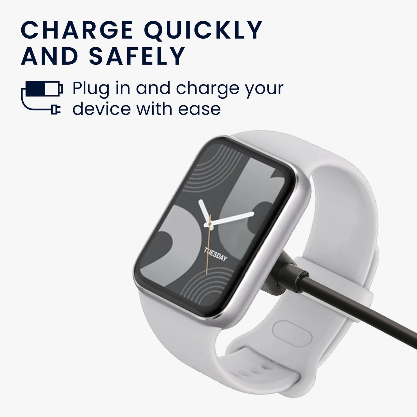 Charging Cable for Xiaomi Mi Band 10 / Band 9 / 8 / 8Pro / Redmi Watch 3 Active
