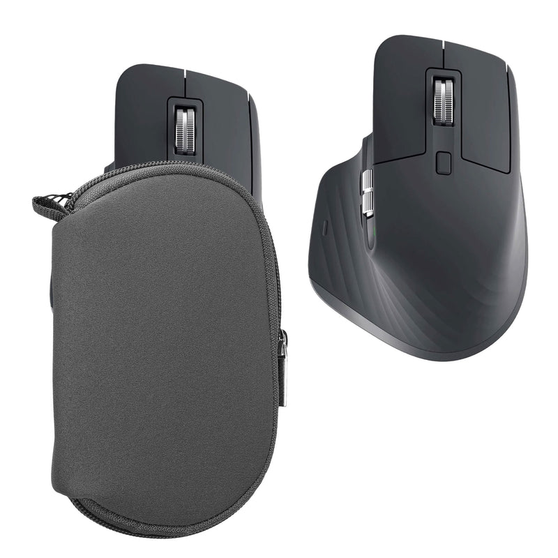 kwmobile Case Compatible with Logitech MX Master 3 / Master 3S / Master 2S - Protective Case - Computer Mouse Bag - Pouch for PC Mouse