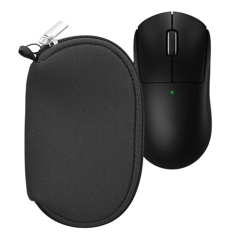 kwmobile Hülle kompatibel mit Logitech G PRO X Superlight 2 / Superlight 2 SE - Neopren Hülle für PC Mouse Schutzhülle - Computer Maus Tasche - Neopren Tasche für PC-Maus - Dunkelgrau Dunkelgrau  