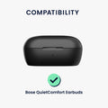 kwmobile Case Compatible with Bose QuietComfort Earbuds