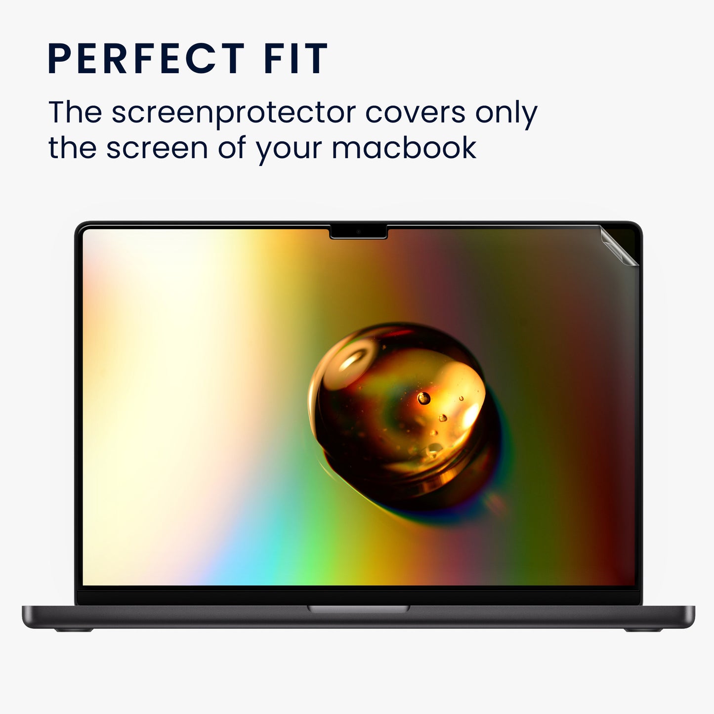 Screen Protector compatible with Apple MacBook Pro 14.2 M4 A3112 / A3185 / A3401 / M3 A2992 / M2 A2779