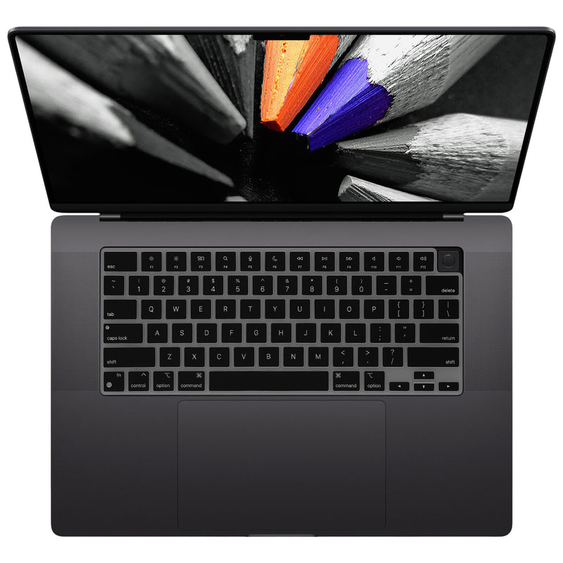 kwmobile Keyboard Protector for Apple Macbook Pro 14.2 2024 M4 A3112 / A3185 / A3401 QWERTY US Keyboard Cover