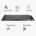 kwmobile Keyboard Protector for Apple Macbook Pro 14.2 2024 M4 A3112 / A3185 / A3401 QWERTY US Keyboard Cover