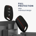 kwmobile Car Key Protection Case compatible with MG 3-Button ZS MG4 MG5 MG6 Case