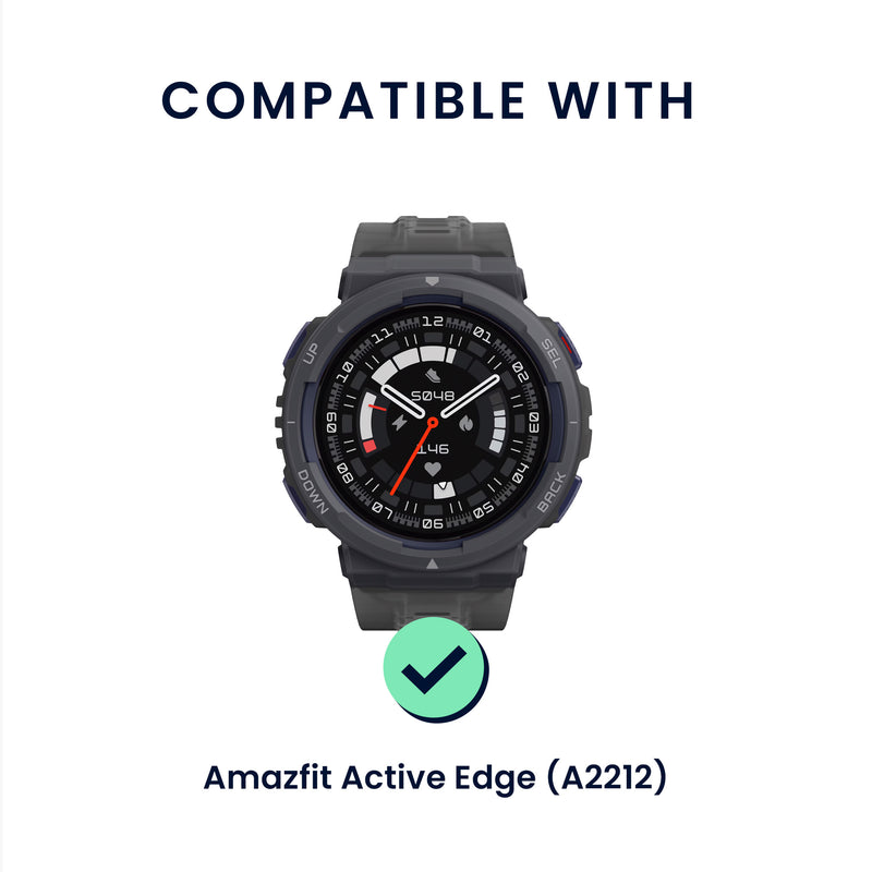 kwmobile Replacement Strap Compatible with Amazfit Active Edge (A2212) Wristband