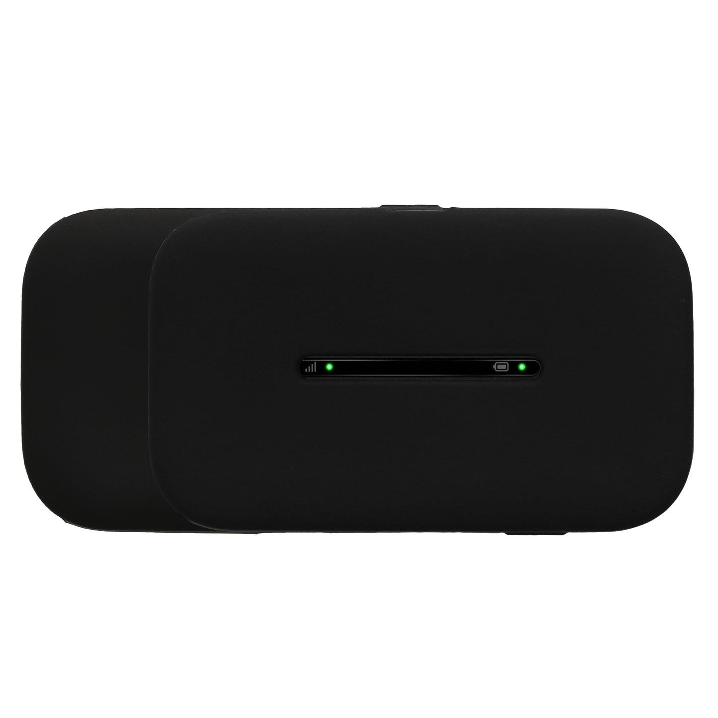 kwmobile Hülle kompatibel mit Huawei E5576-320 4G wifi Case - Tasche für mobiles WLAN - Router Cover mobiler Hotspot - Wi-Fi Zubehör Schwarz Schwarz  