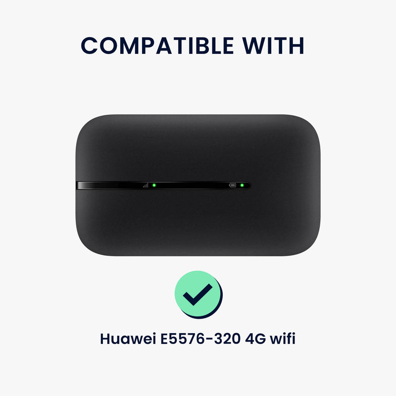 kwmobile Case Compatible with Huawei E5576-320 4G WiFi Case - Pouch for Mobile WiFi - Router Cover Mobile Hotspot - Wi-Fi Accessory