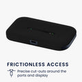 kwmobile Case Compatible with Huawei E5576-320 4G WiFi Case - Pouch for Mobile WiFi - Router Cover Mobile Hotspot - Wi-Fi Accessory