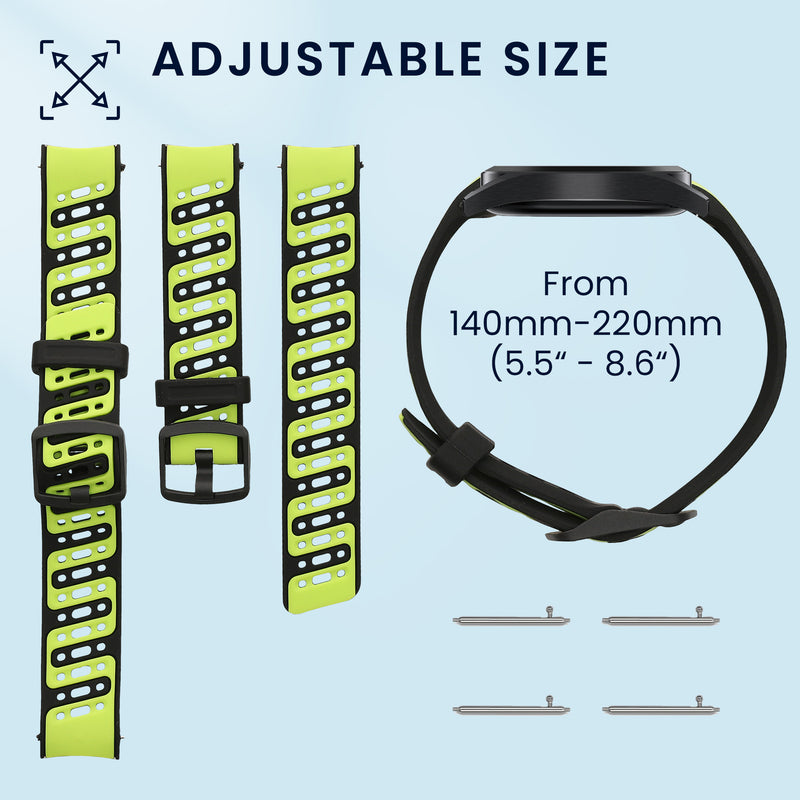 kwmobile Silicone Watch Strap for COROS PACE Pro Strap Replacement Strap for Fitness Tracker Replacement Strap Smartwatch