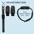 kwmobile Silicone Watch Strap for Whoop 5.0 / Whoop 4.0 / 3.0 Band - Replacement Strap for Fitness Tracker - Smartwatch Replacement Band
