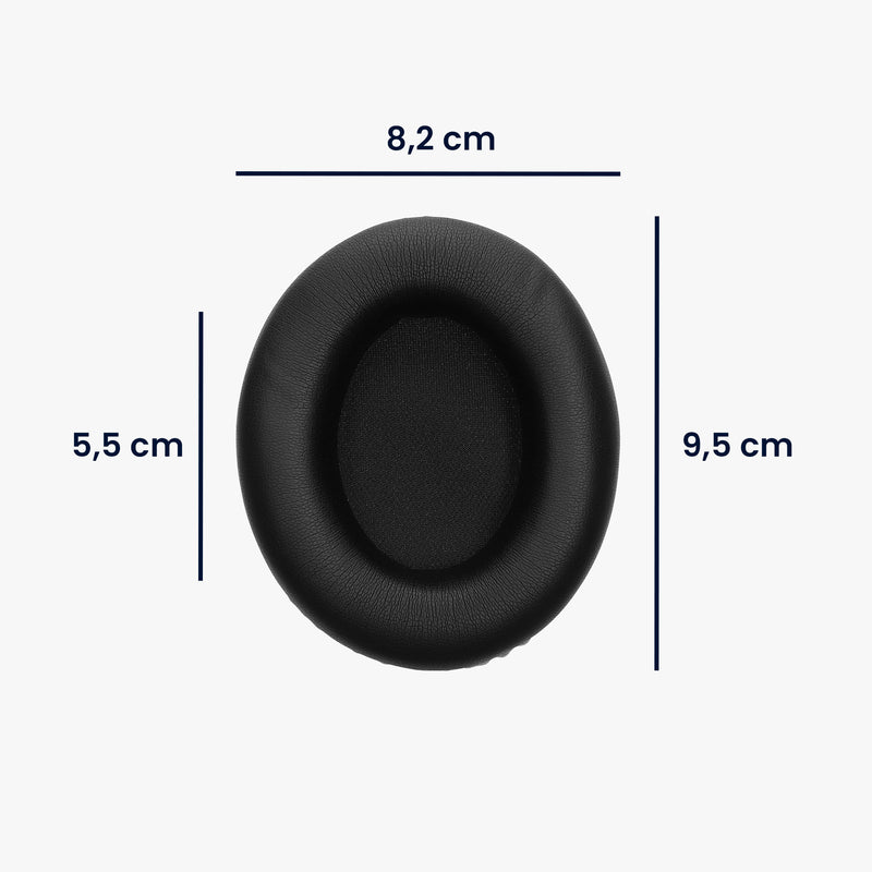 kwmobile Ear Pads for Beats Studio Pro Ear Cushions Replacement Headphone Spare Parts Headphone Replacement Pads Over-Ear Headphones