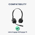 2x Ear Cushions for Jabra Engage 65 / Engage 75 / Engage 55